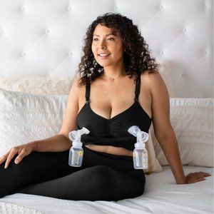 NWT Kindred Bravely | Sublime Pumping & Nursing Bra | Black | S-BUSTY